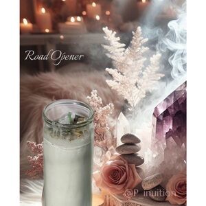 Road opener cocktail fixed candle 7day candle 7-day candle magick